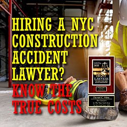 Hiring a NYC Construction Accident Lawyer?