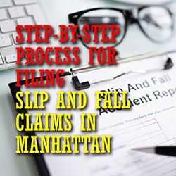 Step-by-Step filing slip and fall in Manhattan Intro